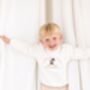 Nursery Graduation Personalised Embroidered Bear Sweatshirt Jumper, thumbnail 4 of 9