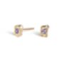 Tanzanite Rock Earrings, thumbnail 2 of 5