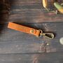 Personalized Leather Clasp Keyring And Keychain, thumbnail 4 of 11