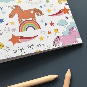 Unicorn A5 Notebook Or Notebook Set, 7 of 9