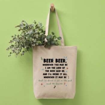 Personalised Lord Of The Dance Teacher Tote Bag, 2 of 3