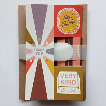 Mega Thanks Large Fold Out Card, 3 of 4