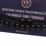 Black Agate Power Bracelet Set, thumbnail 3 of 3