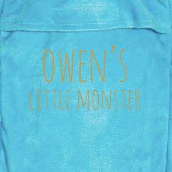 Personalised Monster Hot Water Bottle, 4 of 4