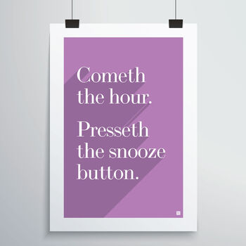 Snooze Print, 9 of 12