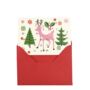 Five Mini Retro Design Advent Christmas Cards, thumbnail 2 of 4