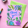 Thank You House Plant Greetings Card, thumbnail 2 of 3