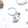 Personalised Laughing Buddha Keyring, Good Luck Gift, thumbnail 5 of 8