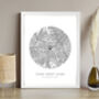 Personalised 'Our Special Place' Handmade Map Print, thumbnail 11 of 11