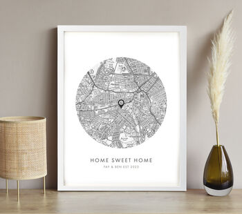 Personalised 'Our Special Place' Handmade Map Print, 11 of 11