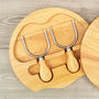 'Life Is Grate' Pun Cheese Board Personalised Gift Set, thumbnail 3 of 7
