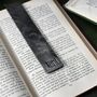 6th Anniversary Gift; Raw Iron Forged Scroll Bookmark, thumbnail 4 of 9