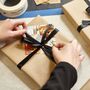 Personalised Solid Oak Three Aperture Hinged Photo Frame, thumbnail 6 of 7