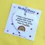 Teacher Thank You Gift, Personalised Heart With Rainbow Keepsake, thumbnail 3 of 5