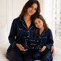 Pamper Gift Set For Mum With Pyjamas, Mum Embroidered Make Up Bag And Eye Mask, thumbnail 3 of 8