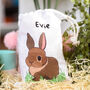 Personalised Rabbit Easter Egg Hunt Drawstring Bag, thumbnail 7 of 7