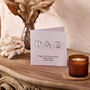 Personalised Initials Wedding Keepsake Card, thumbnail 4 of 7