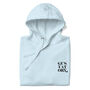 Berlin Coffee Scene Cotton Blend Embroidered Hoodie, thumbnail 11 of 12