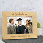 Graduation Solid Oak Photo Frame, thumbnail 1 of 3