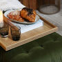 Reeded Wooden Decorative Tray, thumbnail 1 of 11