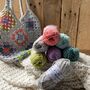 Granny Square Bag Crochet Kit, thumbnail 1 of 3