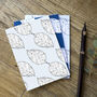 Beech Leaf Notebooks Set Of Three, thumbnail 3 of 6