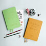 Personalised 30 Things For 30th Year Planner Notebook, thumbnail 6 of 12