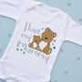 I Love My Mummy Bear Baby Vest, thumbnail 2 of 4