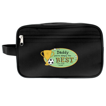 Personalised Simply The Best Toiletry Bag, 4 of 4