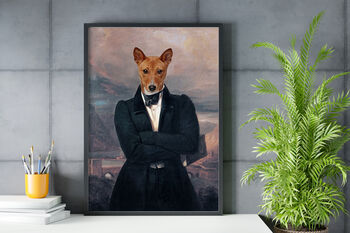Pet Portrait Personalised Poster, 4 of 6