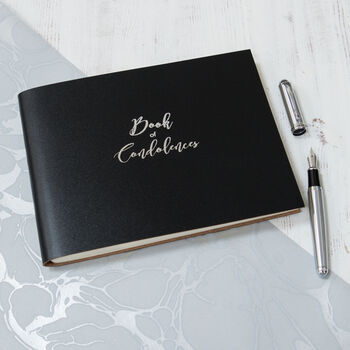 Book Of Condolence By Be Golden | notonthehighstreet.com