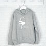 Ballerina With Stars Personalised Dance Hoodie, thumbnail 1 of 7