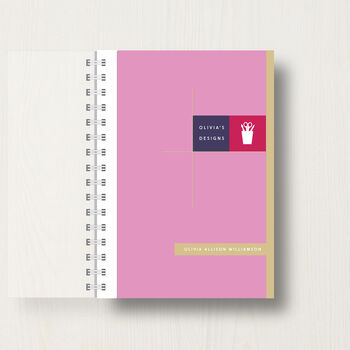 Personalised Designer's Journal, 11 of 11