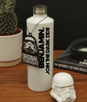 Personalised Stormtrooper Water Bottle, 4 of 4