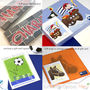 Personalised Ball Sports Name Canvas, thumbnail 12 of 12