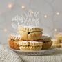 Mince Pie Or Cupcake Toppers, Set Of Six, thumbnail 2 of 9