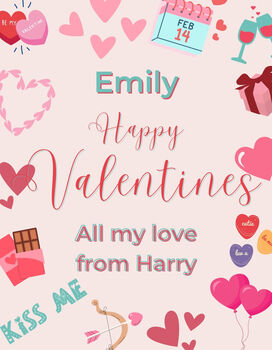 Personalised Valentine's Rum Gift, 9 of 11