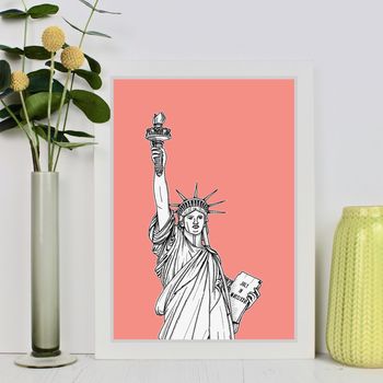 Statue Of Liberty Print, 4 of 8