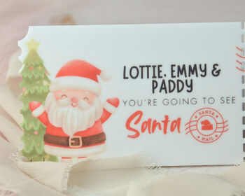 Personalised Christmas Ticket, 5 of 7