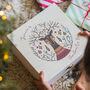 Personalised Reindeer Christmas Eve Wooden Box, thumbnail 6 of 9