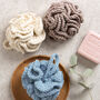 Shower Pouf Easy Crochet Kit, thumbnail 3 of 10