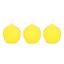Set Of Three Lemon Shaped Candles For Her, thumbnail 2 of 2