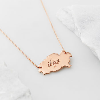 Ibiza Constellation Necklace Silver, Gold/Rose Plated, 6 of 9