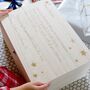 Personalised Wooden Christmas Eve Poem Box, thumbnail 2 of 3