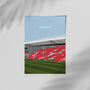 The Kop Anfield Stadium Liverpool Football Print, thumbnail 2 of 4