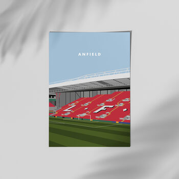 The Kop Anfield Stadium Liverpool Football Print, 2 of 4