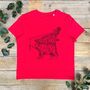 Christmas Bear T Shirt, Women's, thumbnail 1 of 2