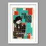 Missing Everything But The Girl Music Poster Print, thumbnail 4 of 4