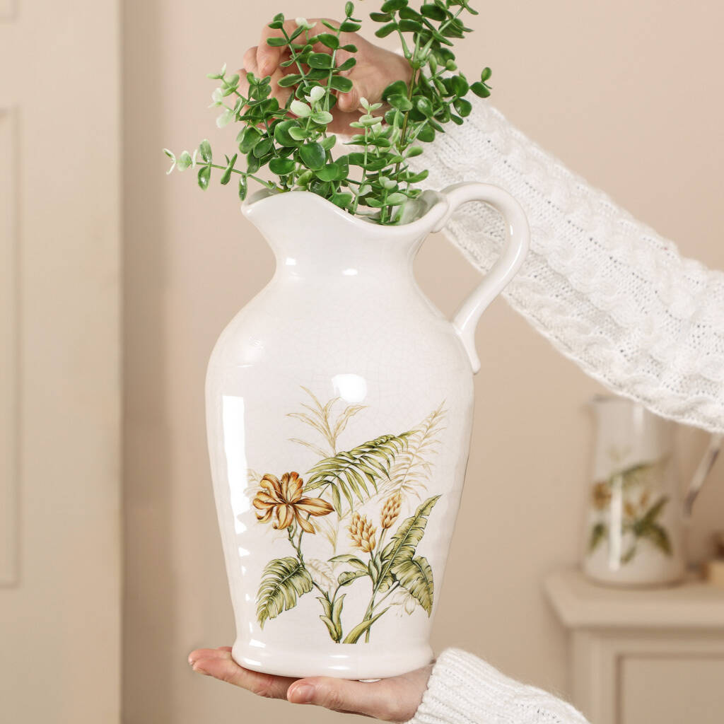 Pressed Flower Jug Collection By Dibor