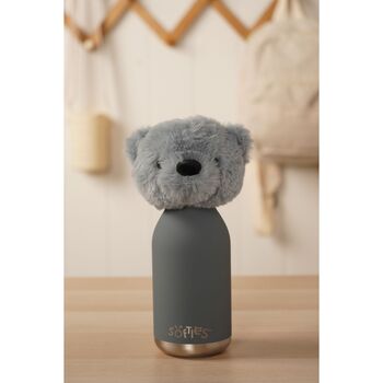 Stainless Steel Water Bottle Removable Character Head, 9 of 12